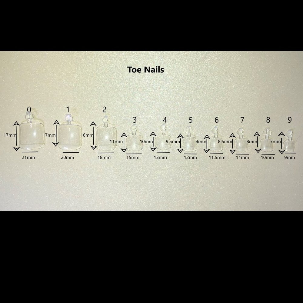Build-A-Set- *Toe Nails* shape - Picture 13 of 13